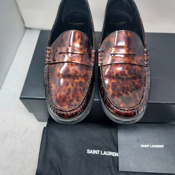 YSL Yves Saint Laurent MENS Le Loafer Tortoiseshell Logo Loafer main image 11
